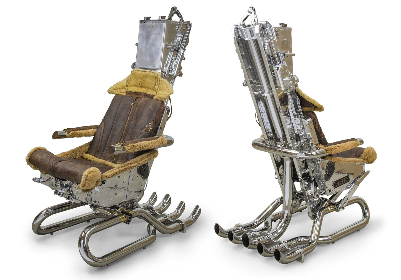 FINDS - Chair of the Month - Ejector Seat Chair from Hangar-54