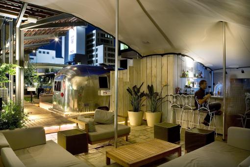 The Grand Daddy Boutique Hotel Cape Town – Sky Bar – An Airstream Rooftop Trailer Park
