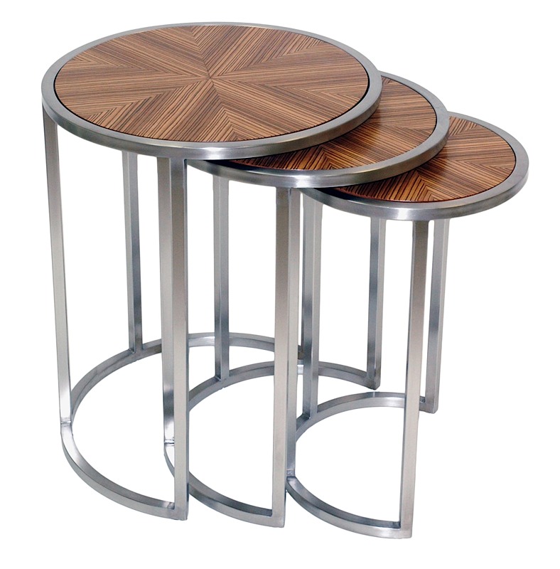 FINDS - Fantastic Furniture - Nesting Tables - Greta Nesting End Table from Modern Digs