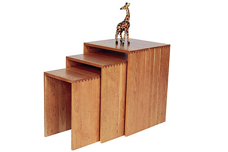 FINDS - Fantastic Furniture - Nesting Tables - New Traditions Cube Nesting Tables