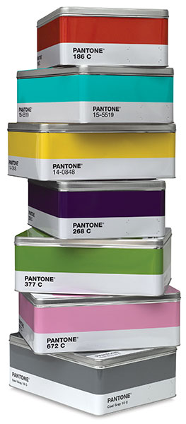 Pantone Boxes - FINDS CREATIVE GIFT GUIDE 2014