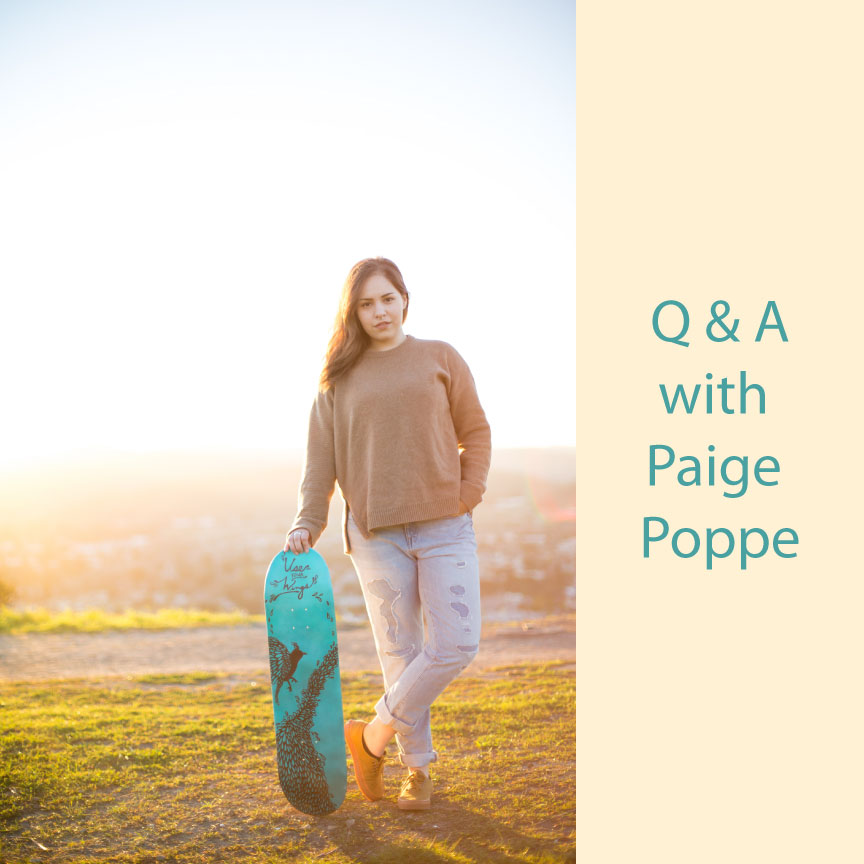 Q & A with Paige Poppe